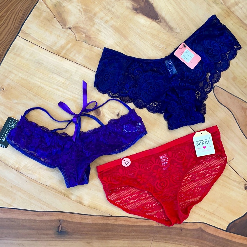 3-pack of Pretty lacy intimates